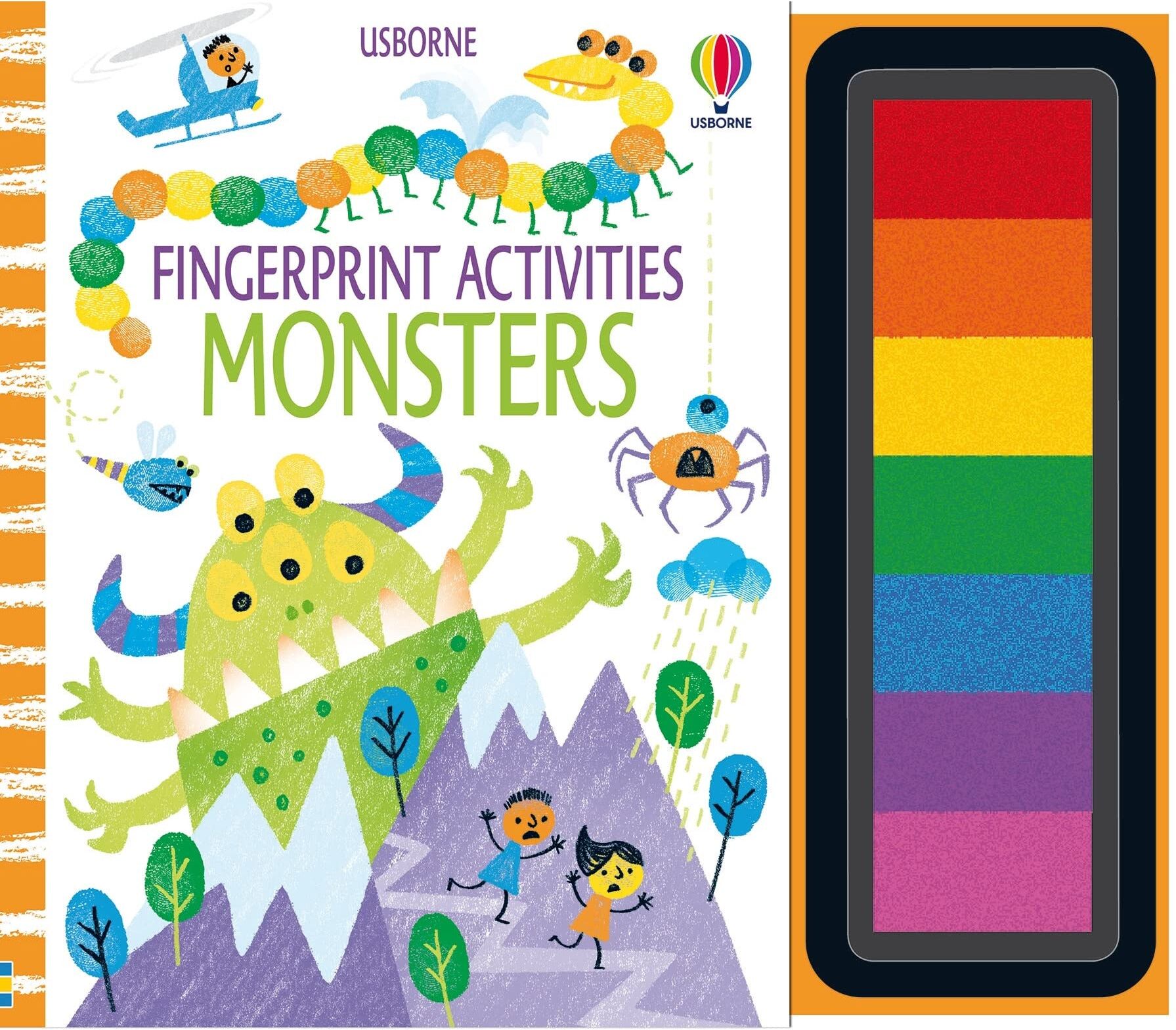 Usborne Fingerprint Activities: Monsters