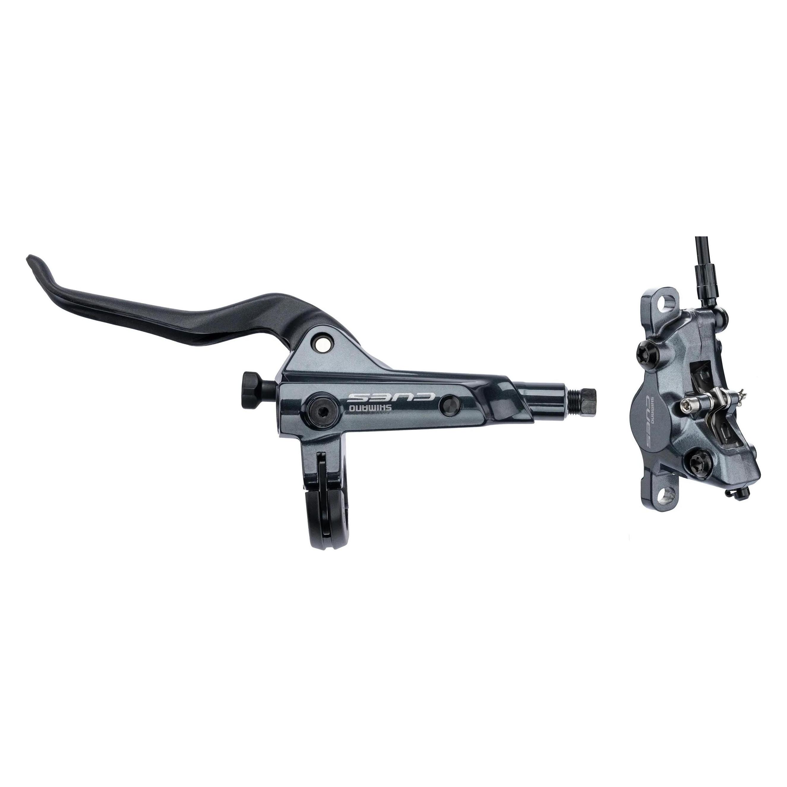 Shimano CUES Scheibenbremse BR-U8000 mit Metallbelag J-Kit (Vorderradbremse, Bremshebel, Bremssattel, 2) (IU80001JLFPMA100)
