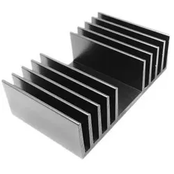 RS PRO, Zubehör Elektroinstallation, Kühlkörper für Universelle rechteckige Alu 1K/W, 100mm x 120mm x 37mm
