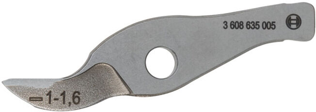 Couteau BOSCH droit jusqu'à 1,6 mm pour cisaille à refendre BOSCH GSZ 160 Professional (2608635406)