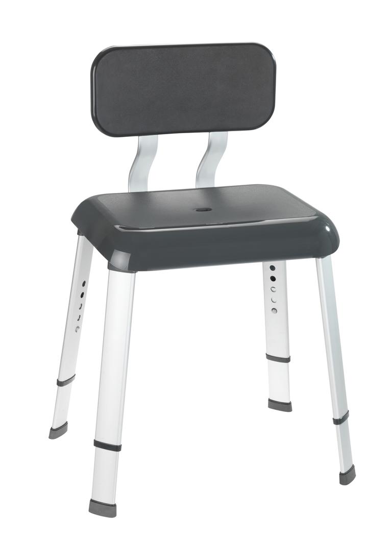WENKOWENSEL Badhocker mit Rücklehne Modell Secura Premium 16885035