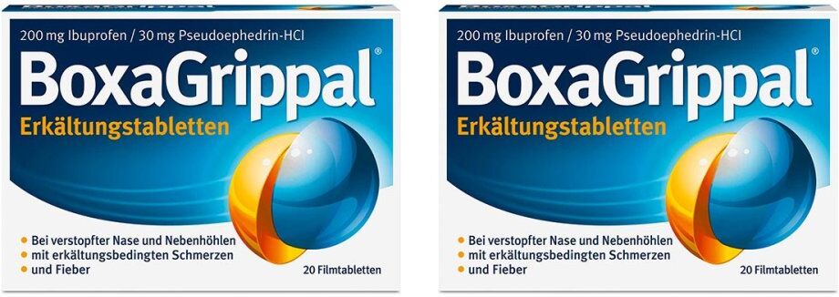 Boxagrippal Erkältungstabletten 200 mg/30 mg