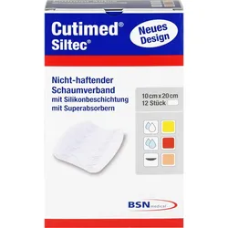Cutimed Siltec 10x20cm 12 ST