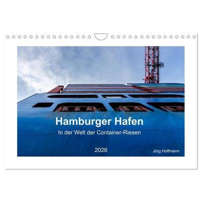 Hamburger Hafen - In der Welt der Container-Riesen (Wandkalender 2026 DIN A4 quer), CALVENDO Monatskalender