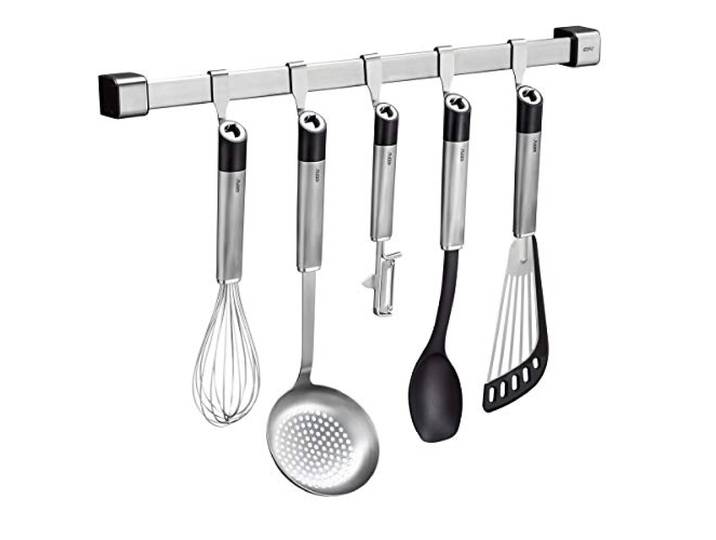 GEFU SMARTLINE Küchenleiste 50 cm - Edelstahl Wandhalterung für