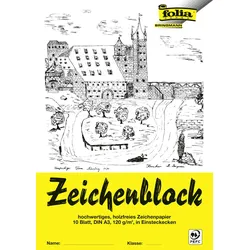 folia Zeichenblock DIN A3 10 Blatt