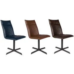 designline Polsterstuhl Ivar Blau