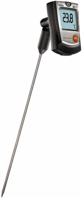 Testo Thermomètre avec stick de température, Type: T1 (0560 9055)