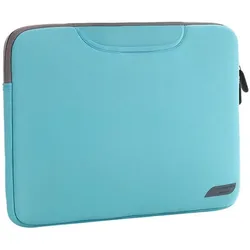 König Design Universal Notebooktasche 12 - 15,4 Zoll Trage Tasche Laptop Notebook Case Cover (15.40"), Notebooktasche, Grün