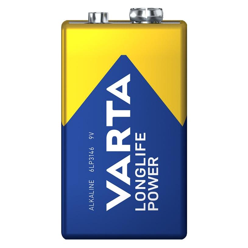 Varta LONGLIFE Power (2 Stk., 9V Block, 580 mAh) (4922121412)
