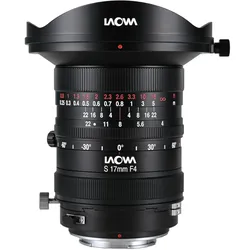 Laowa 17mm f/4.0 Zero-D Shift (Sony E, Vollformat), Objektiv, Schwarz