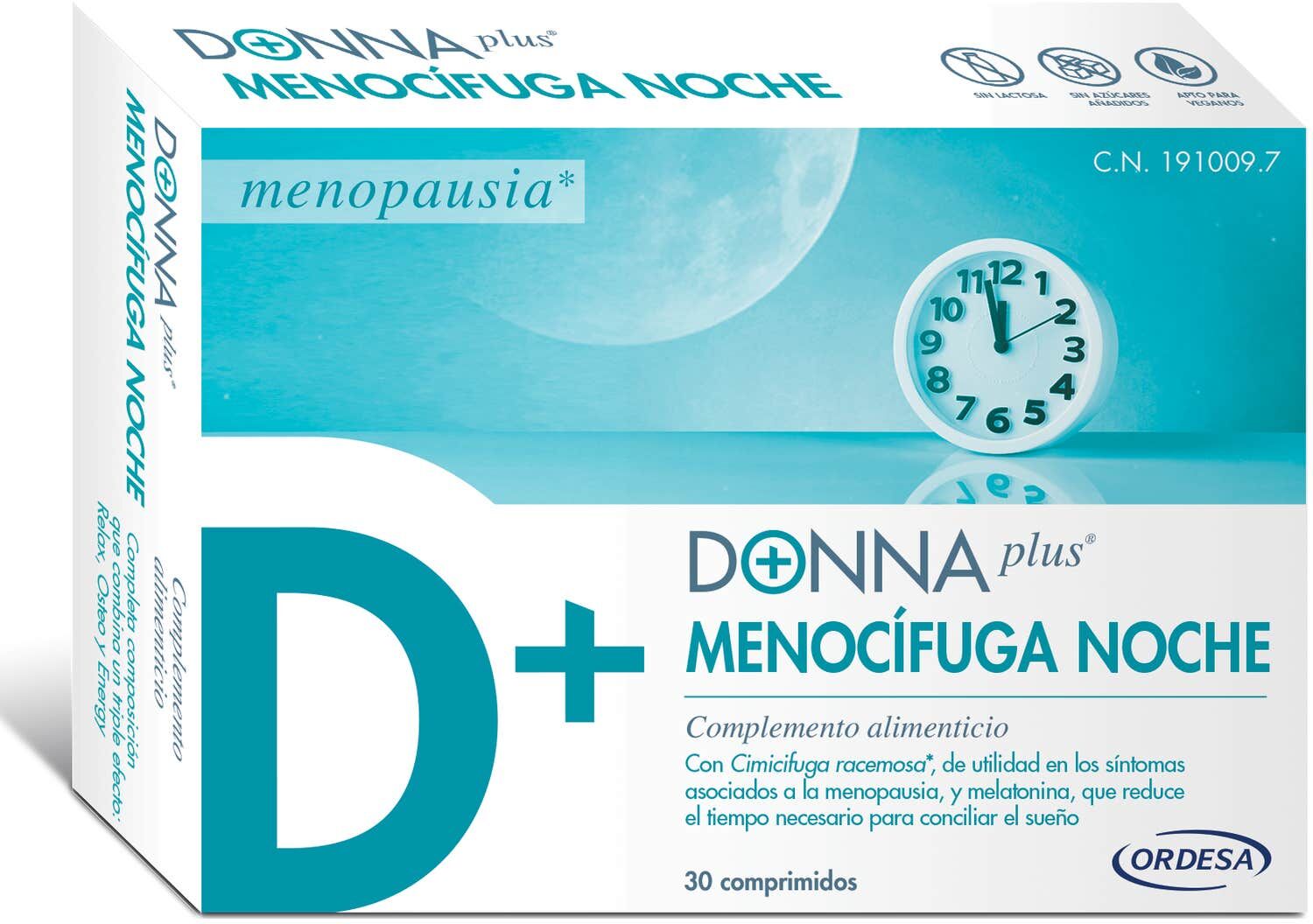 Donna plus DonnaPlus+ Menocífuga Noche 30comp