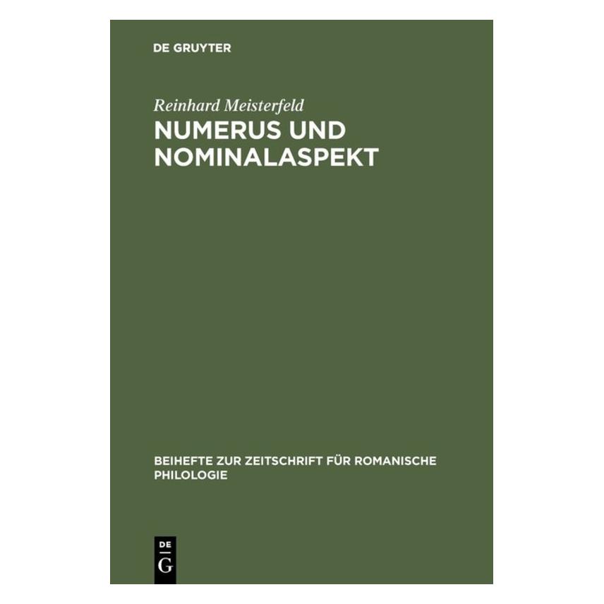 De Gruyter Numerus und Nominalaspekt (Deutsch, Reinhard Meisterfeld) (7937112)