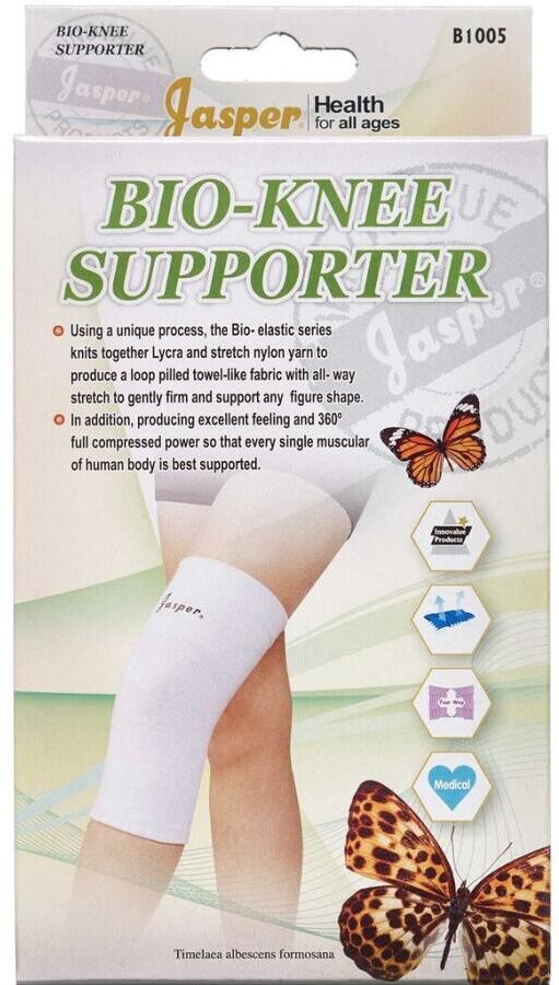 Jasper Bio Knæbandage X-large Medicinsk udstyr 1 stk