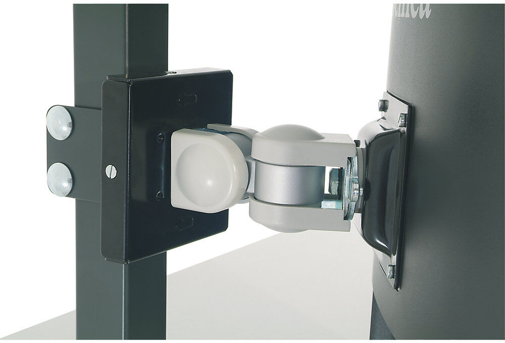 kaiserkraft Halter für TFT-Monitore Vesa 75, HxBxT 100 x 200 x 100 mm, schwarz