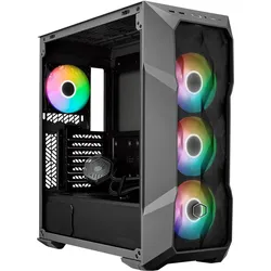 Cooler Master TD500 MAX (ATX, mATX, Mini-ITX), PC Gehäuse, Schwarz