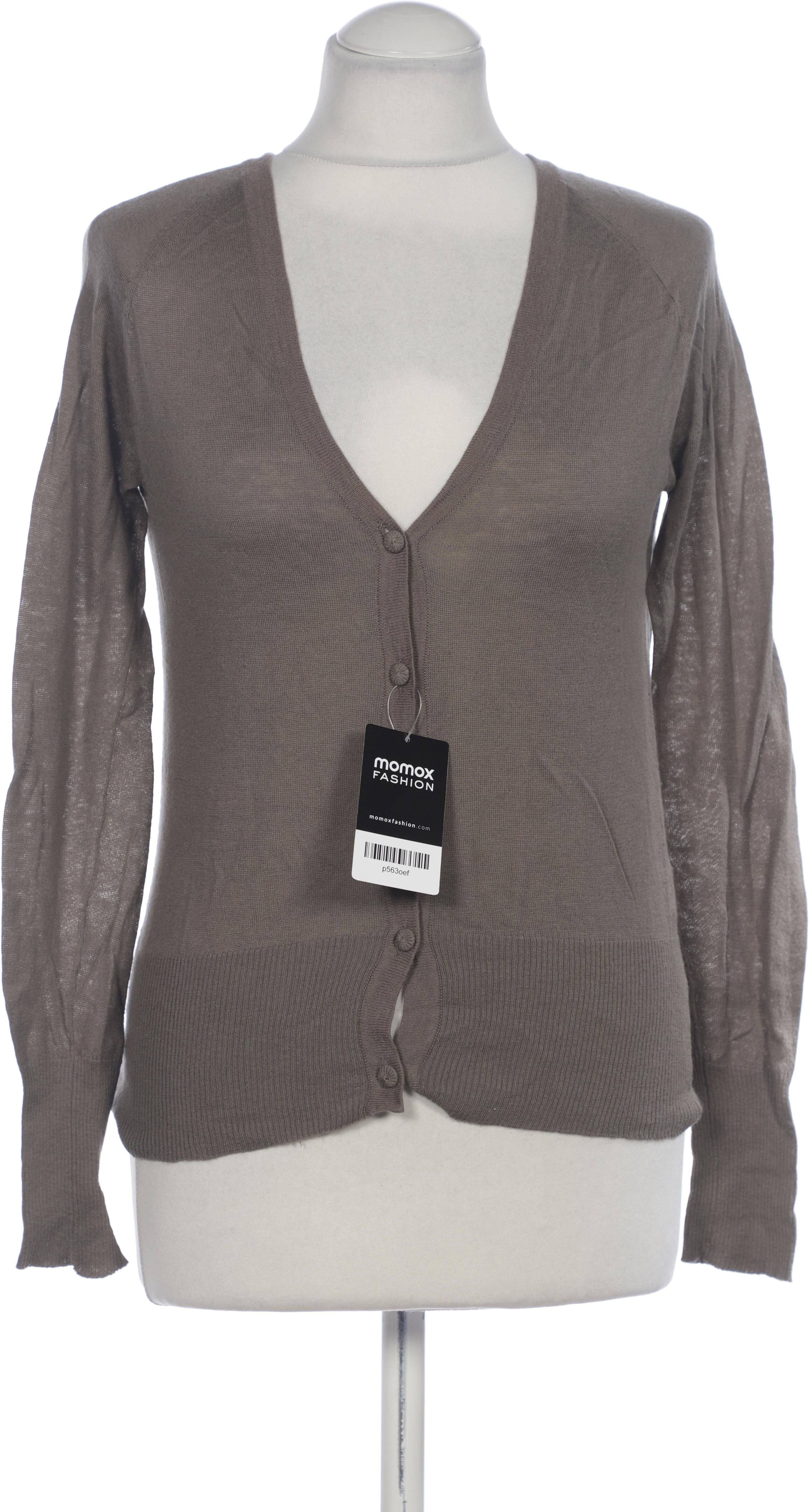 Friendly Hunting Damen Strickjacke, Braun, Gr. S, Baumwolle / Kaschmir - Second Hand