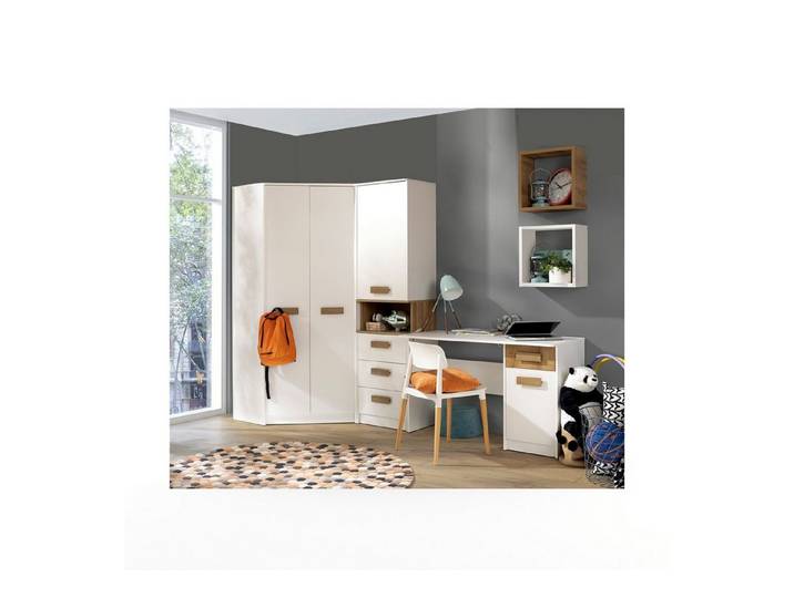 Marmex Möbel Jugendzimmer-Set Grant Set G16, (5-tlg), Soft-Close-Funktion