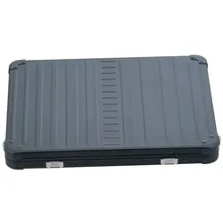 Aleon Aluminium Laptop Sleeve 13" (13"), Notebooktasche, Schwarz