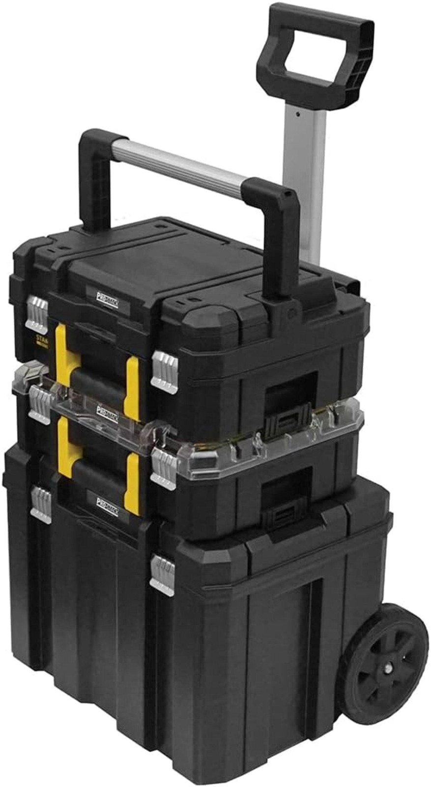 Stanley Fatmax Workshop Trolley Chest FMST1-80103 Modulaire werkplaatskar met 3 modules