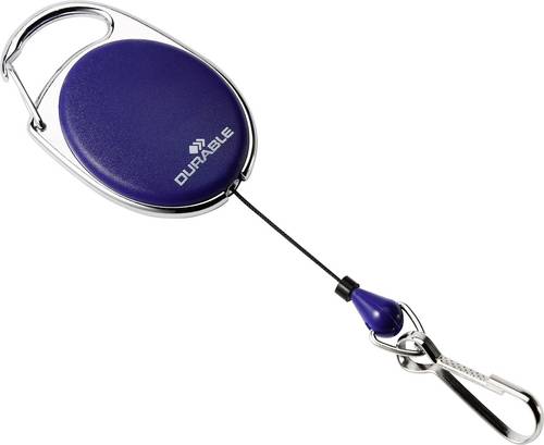 Durable JOJO STYLE - 8327 Jojo für Ausweishalter Federhaken Blau 0.8m 832707 1St.