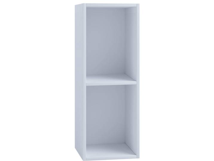 Mid.you Schallplattenregal, Weiss, Holzwerkstoff, 1 Fächer, 34x72x30 cm, Wohnzimmer, TV Möbel, CD-Regale