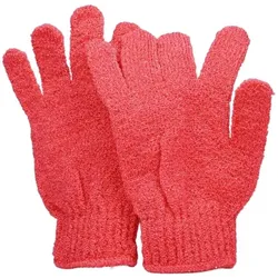 Croll & Denecke Peelinghandschuhe aus Nylon (2er Pack)