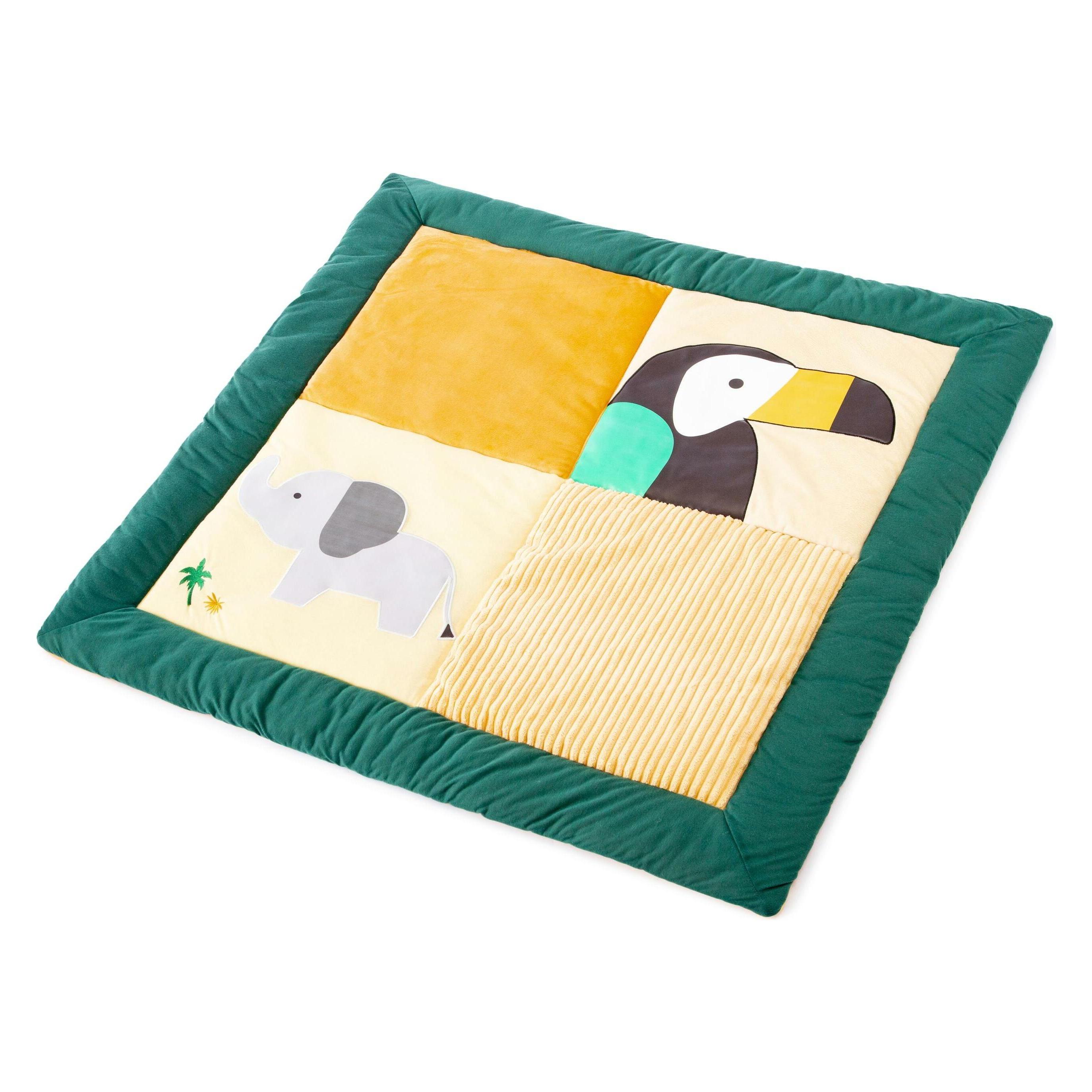 Little Big Friends Spielmatte Dschungel 100 x 100 cm (100 x 100 cm) (BTL 230451)