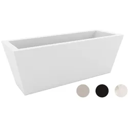 Vondom »JARDINERA« Simple Outdoor Pflanzengefäß 100x40 cm / White / Basic Matt