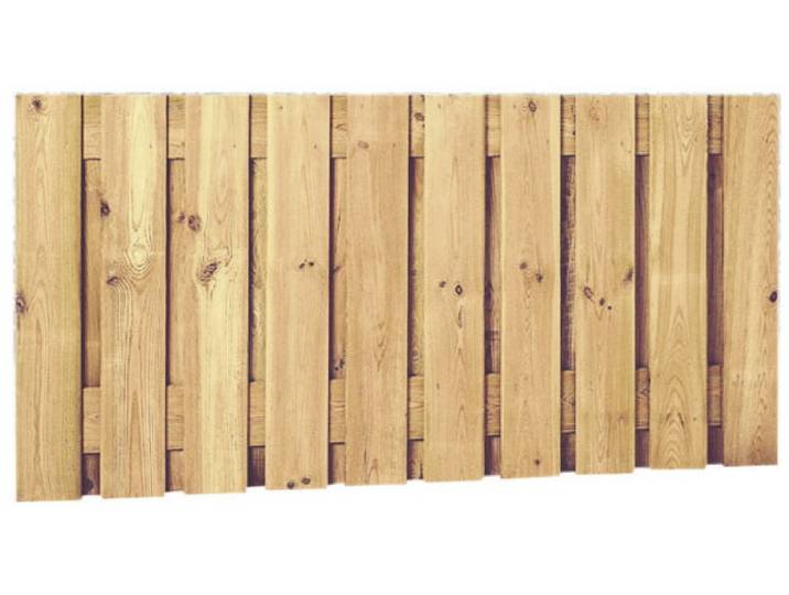 Houten schutting tuinscherm 180x90cm