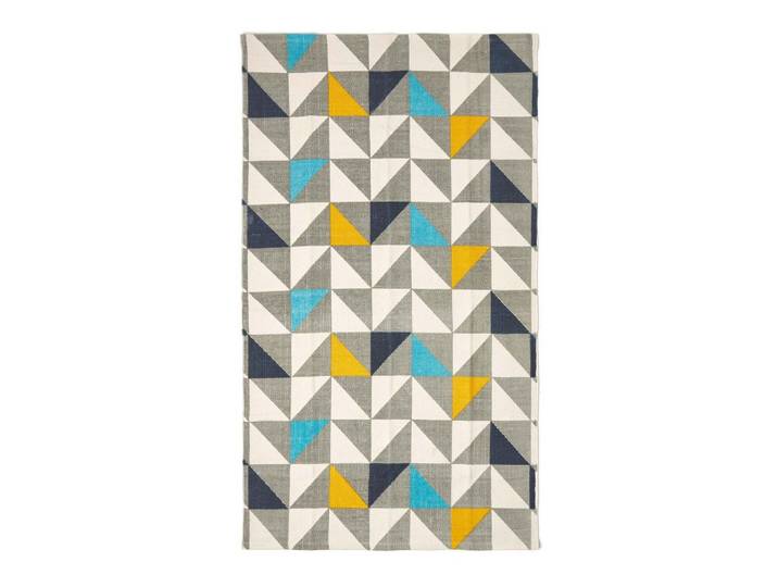 BAUMWOLLTEPPICH Copenhagen geometrisch 90/150 cm