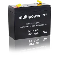 Multipower MP7-6S 6V 7Ah USV-Batterie