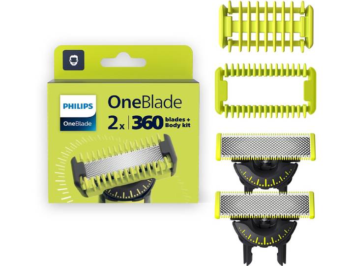 Philips OneBlade 360 Blade Body Kit - Vervangmesjes Body Kit - 2 stuks - QP624/50