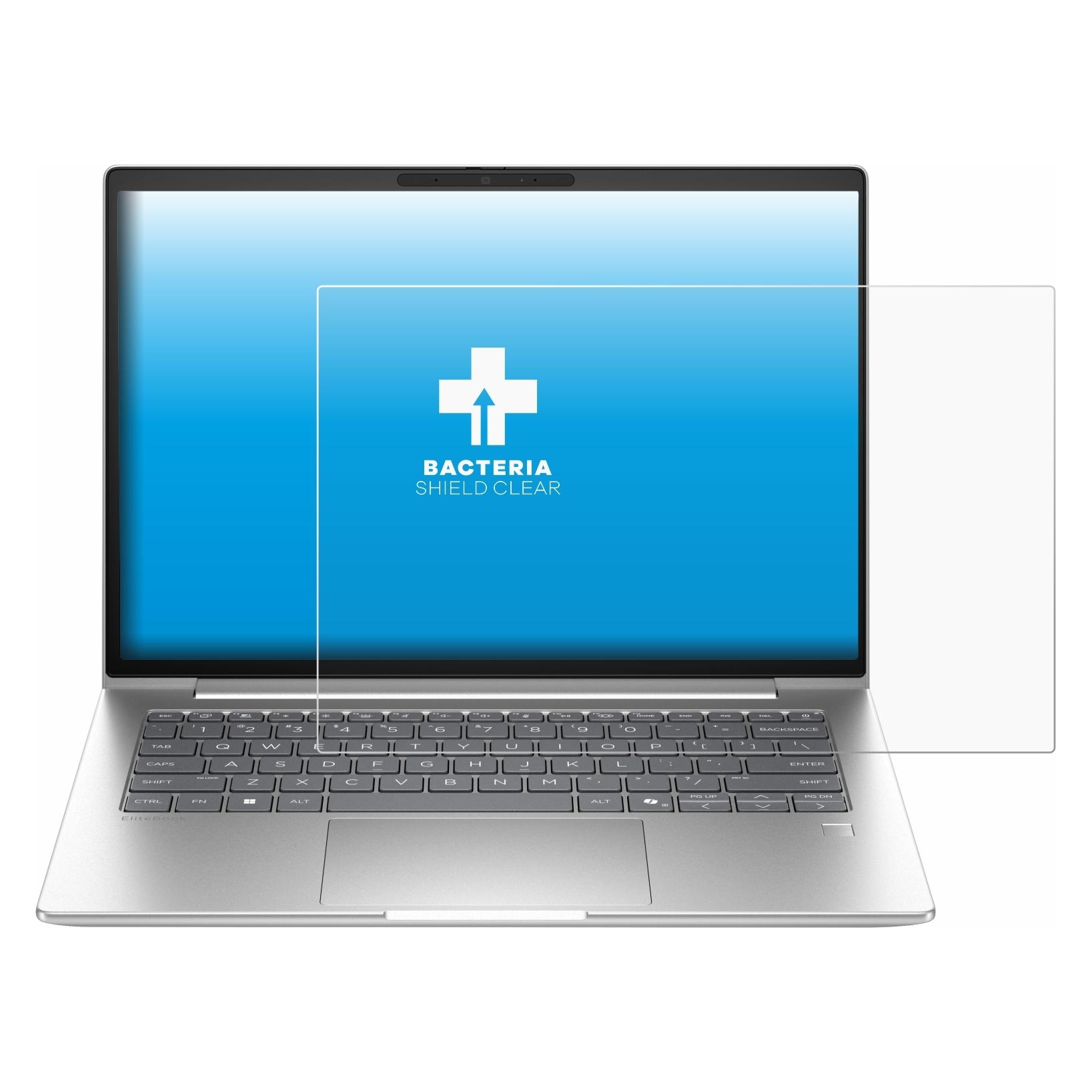 upscreen Schutzfolie für HP EliteBook 6 G2i 14" Displayschutz Displayschutzfolie Folie Klar antibakteriell (14", 16:10) (2064483)