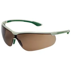 uvex Bügelbrille sportstyle CBR23 braun, grün, beige in Retailverpackung - 9193077