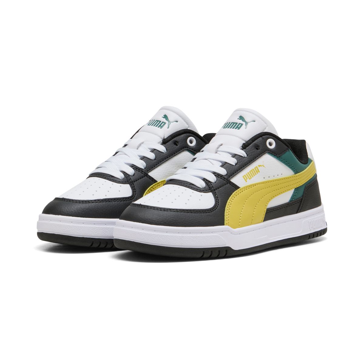 Puma Caven III Block Jr puma black-citrus bloom-puma white (06) 3.5 406889-06-3.5