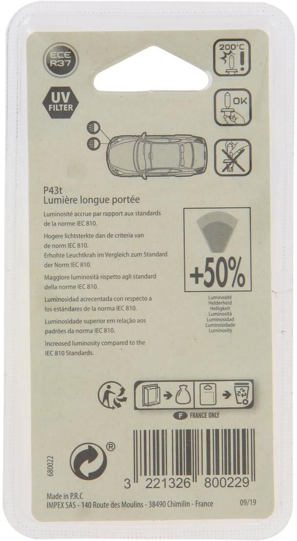XL 680022 High beam bulb