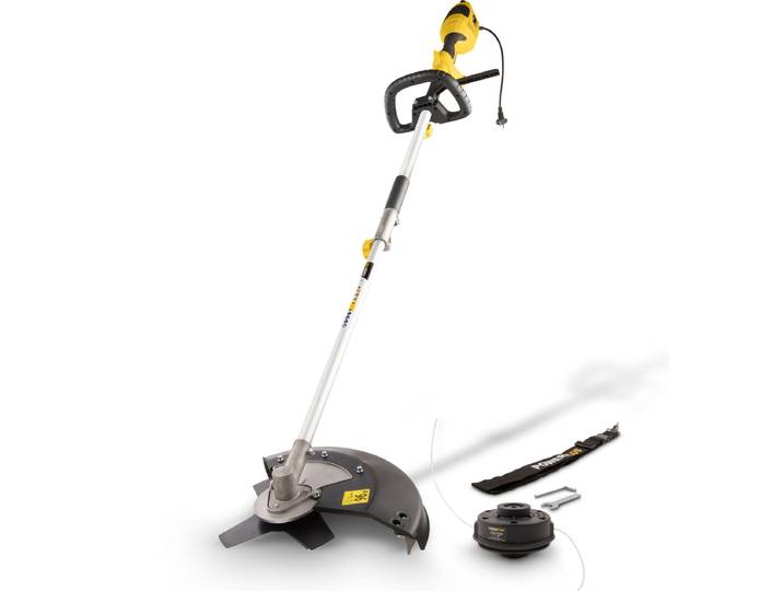 Powerplus Elektrische Bosmaaier POWXG30405 - 2 in 1 maaier en grastrimmer met schouderharnas\, tuingereedschap