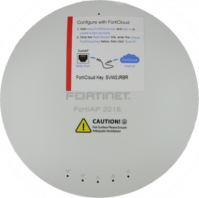FORTINET FortiAP-221E Indoor Wireless AP-Dual radio RJ45