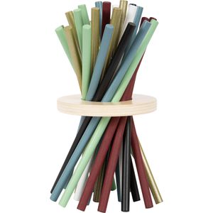 small-foot Geschicklichkeitsspiel Mikado vertikal Gold Edition, aus Holz, für 2-4 Spieler, ab 4 Jahre