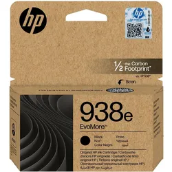 HP, Druckerpatrone, 938E EVOMORE BLACK