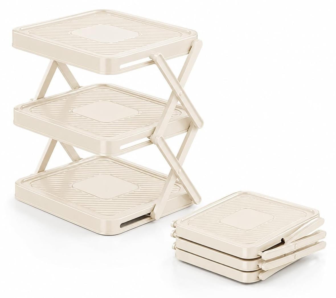 Opvouwbare Keukenorganizer met 3 Niveaus