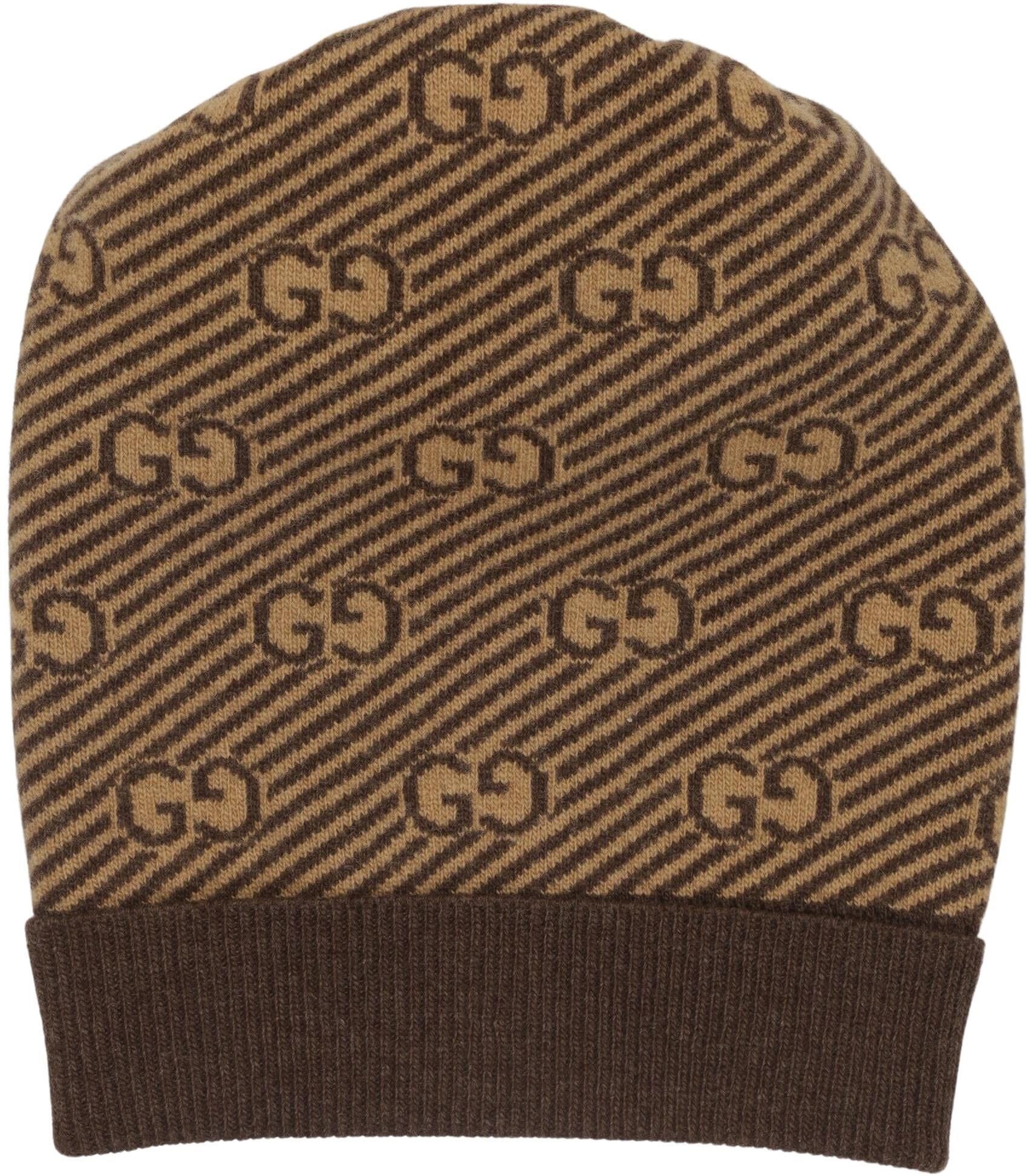 Gucci Mädchen Hut oder Mütze, Braun, Gr. Onesize, kein / Etikett - Second Hand
