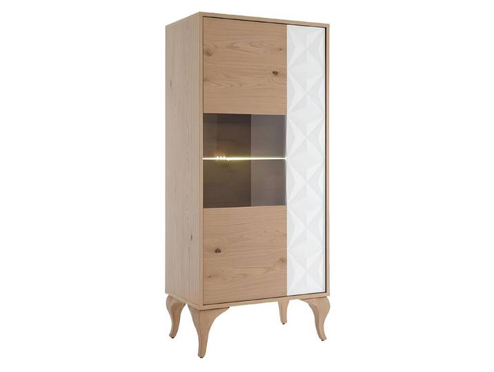 JVmoebel Vitrine Glasvitrine mit elegantem Design für Sammlerstücke (1-St., Vitrine (TRK) Made in Europa