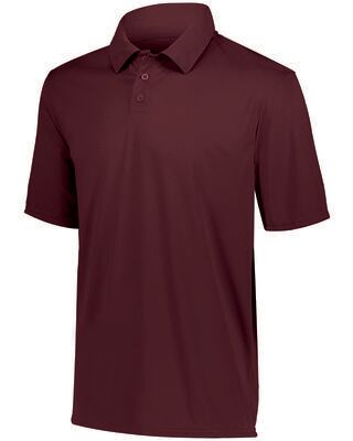 Augusta Sportswear 5017 Vital Polo Shirt in Maroon size 3XL   Polyester