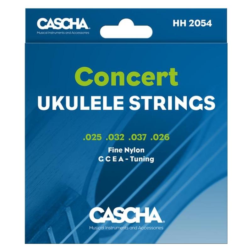 Cascha HH2054 Ukulelensaiten - KonzertgröÑe (4x, Ukulele) (HH-2054)