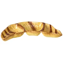 RICE Keramik Croissant Servierteller, 30 x 18 x 4 cm