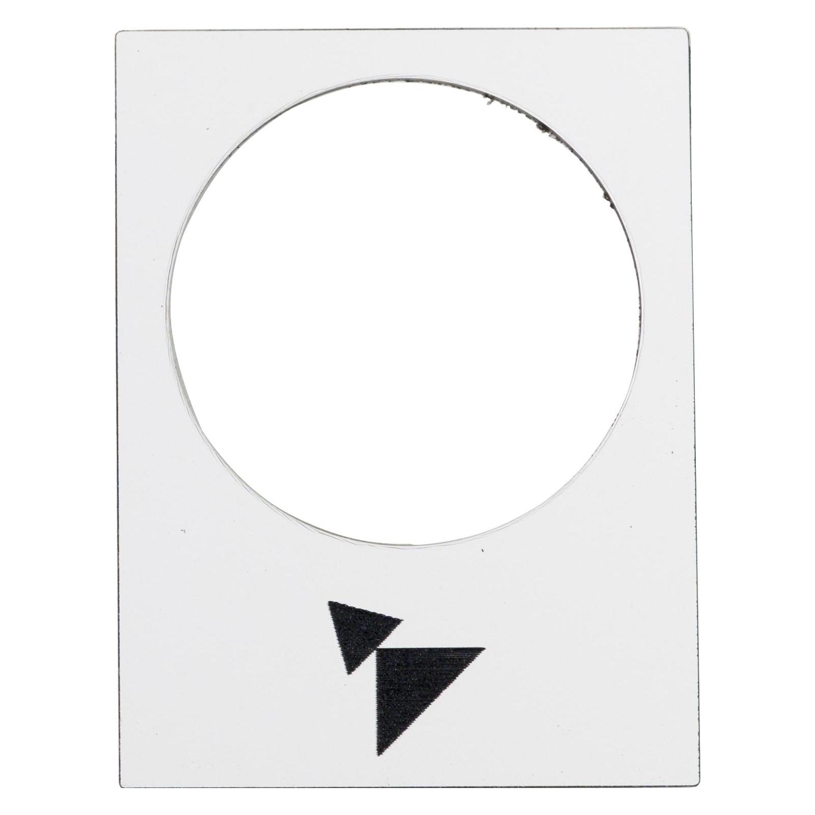 Schneider Electric Symbolschild (ZB2BY4915)
