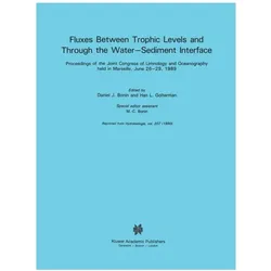 Fluxes between Trophic Levels and through the Water-Sediment Interface, Fachbücher von M.-C. Bonin, M -C Bonin