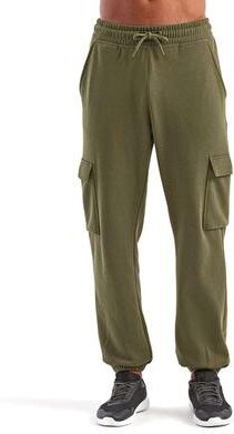 TriDri TD604 Riley Cargo Joggers Pant in Olive size Large   60/40 cotton Polyester fleece